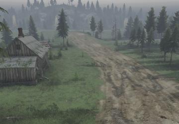 Map Far from the Metropolis version 1.0 for SpinTires (v03.03.16 и выше)