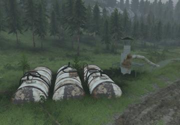 Map Far from the Metropolis version 1.0 for SpinTires (v03.03.16 и выше)