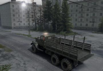 Spring Forest Map version 1.2 for SpinTires (v03.03.16 /1.7.1)