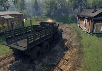 Spring Forest Map version 1.2 for SpinTires (v03.03.16 /1.7.1)