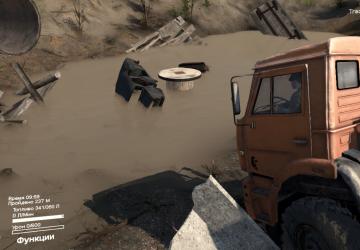 KamAZ Driver Map version 1.0.0 for SpinTires (v03.03.16)