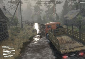 Map Yablonevka version 1.0.0 for SpinTires (v03.03.16)