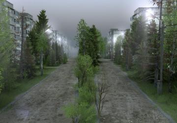 Closed City Map version 1.0 for SpinTires (v03.03.16)