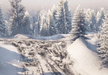 Winter Taiga Map version 1.0 for SpinTires (v03.03.16)