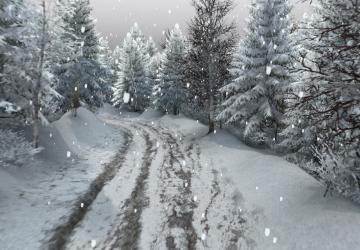 Winter Map version 1.0 for SpinTires (v03.03.16)