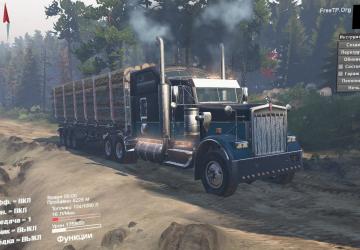 Kenworth W900 6x6 Conversion version 1.1 for SpinTires (v03.03.16)
