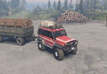 KHAN 39 MARSHALL version 1 for SpinTires (v03.03.16)