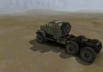 Wheels for Default Ural-4320 and KrAZ-255 v1.0 for SpinTires (v03.03.16)