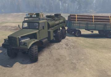 Kraz255 Green version 1 for SpinTires (v03.03.16)