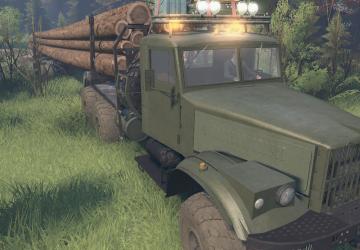 Kraz255 Green version 1 for SpinTires (v03.03.16)