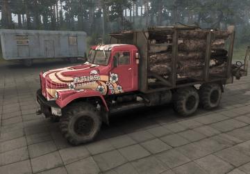 KrAZ-255 2020 China Edition version 23.01.20 for SpinTires (v14.08.19)