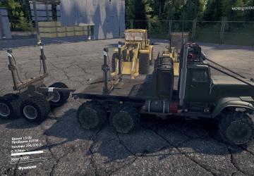 Kraz 255 Elk version 1.0 for SpinTires (v030316 и 1.4.2)