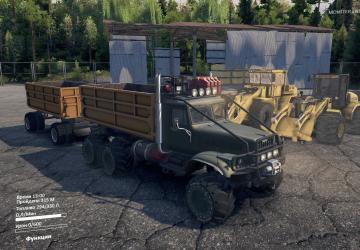 Kraz 255 Elk version 1.0 for SpinTires (v030316 и 1.4.2)