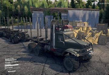 Kraz 255 Elk version 1.0 for SpinTires (v030316 и 1.4.2)