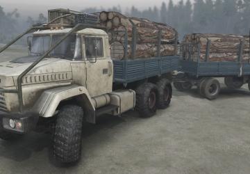 KrAZ-6322 version 1.5 for SpinTires (v03.03.16)