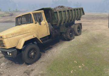 Kraz-6510/6444 6x4 version 1.2 for SpinTires (v03.03.16)