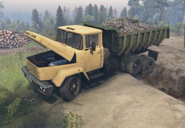 Kraz-6510/6444 6x4 version 1.2 for SpinTires (v03.03.16)
