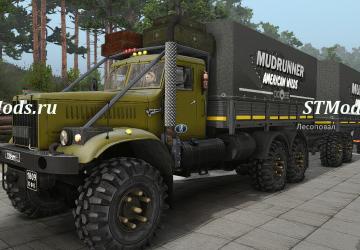 KrAZ-YAZ 214 version 1.0 for SpinTires (v1.3.6)