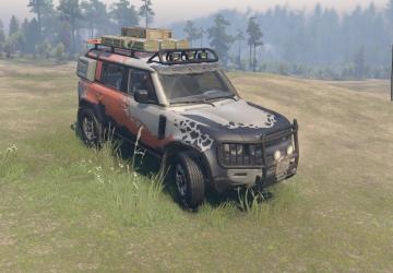 LandRover Defender 110 version 1 for SpinTires (v03.03.16)