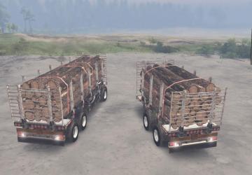 Logging Truck Trailer version 1 for SpinTires (v03.03.16)
