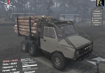 LuAZ-6x6 version 1.0 for SpinTires (v03.03.16)