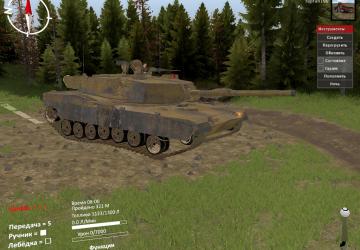 M1 Abrams Remodel version 1 for SpinTires (v03.03.16-1.7.1)