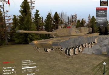 M1 Abrams Remodel version 1 for SpinTires (v03.03.16-1.7.1)