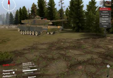 M1 Abrams Remodel version 1 for SpinTires (v03.03.16-1.7.1)