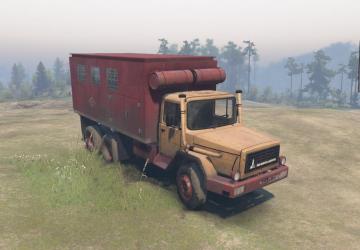 Magirus-Deutz 290 version 1.2 for SpinTires (v03.03.16 и выше)