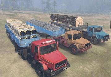 Magirus-Deutz 290 version 1.5 for SpinTires (v03.03.16 и выше)