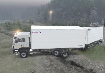 MAN TGS 33.480 version 1 for SpinTires (v03.03.16)
