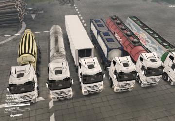 Mercedes Benz Actros version 14.10.19 for SpinTires (v03.03.16/1.3.7)