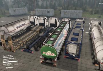 Mercedes Benz Actros version 14.10.19 for SpinTires (v03.03.16/1.3.7)