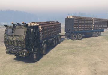 Mercedes-Benz Actros HABRV version 1 for SpinTires (v03.03.16)