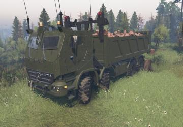 Mercedes-Benz Actros HABRV version 1 for SpinTires (v03.03.16)