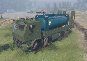 Mercedes-Benz Actros HABRV version 1 for SpinTires (v03.03.16)