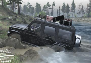 Mercedes Benz G-Class 2019 version 1.0.0 for SpinTires (v03.03.16)