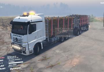 Mercedes-Benz MP4 AFB version 23.04 20 for SpinTires (v03.03.16)
