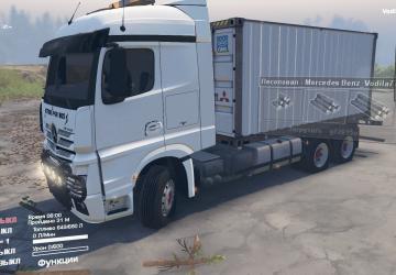 Mercedes-Benz MP4 AFB version 23.04 20 for SpinTires (v03.03.16)