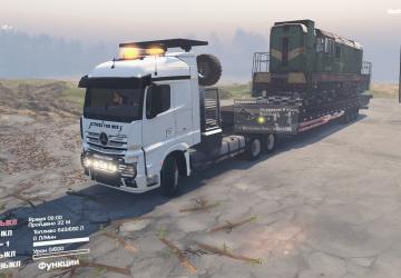 Mercedes-Benz MP4 AFB version 23.04 20 for SpinTires (v03.03.16)