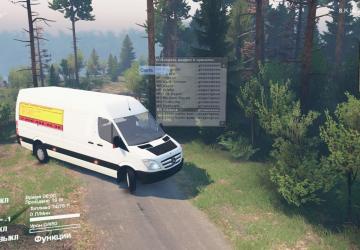 Mercedes-Benz Sprinter Long version 1.0 for SpinTires (v03.03.16)