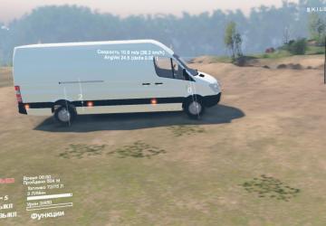 Mercedes-Benz Sprinter Long version 1.0 for SpinTires (v03.03.16)