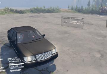 Mercedes S600 W140 version 1 for SpinTires (v03.03.16)