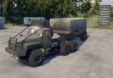 Ural 10x10 Active version 1.0 for SpinTires (v03.03.16)