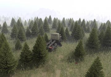 Young Spruce for Editor (Tree 3) version 1.0 for SpinTires (v03.03.16 и выше)