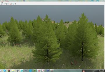 Young Spruce for Editor (Tree 3) version 1.0 for SpinTires (v03.03.16 и выше)