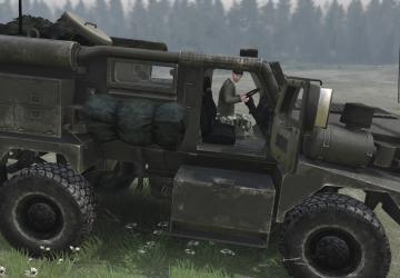 MRAP «Cougar» 4x4 version 1 for SpinTires (v03.03.16)