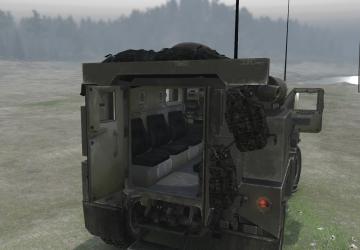 MRAP «Cougar» 4x4 version 1 for SpinTires (v03.03.16)