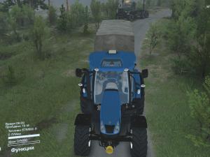 New Holland T6.160 version 1.0 for SpinTires (v25.12.15)