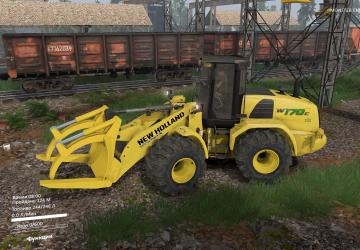 New Holland W170C Industrial version v1.5 for SpinTires (v03.03.16 - v1.7.1)